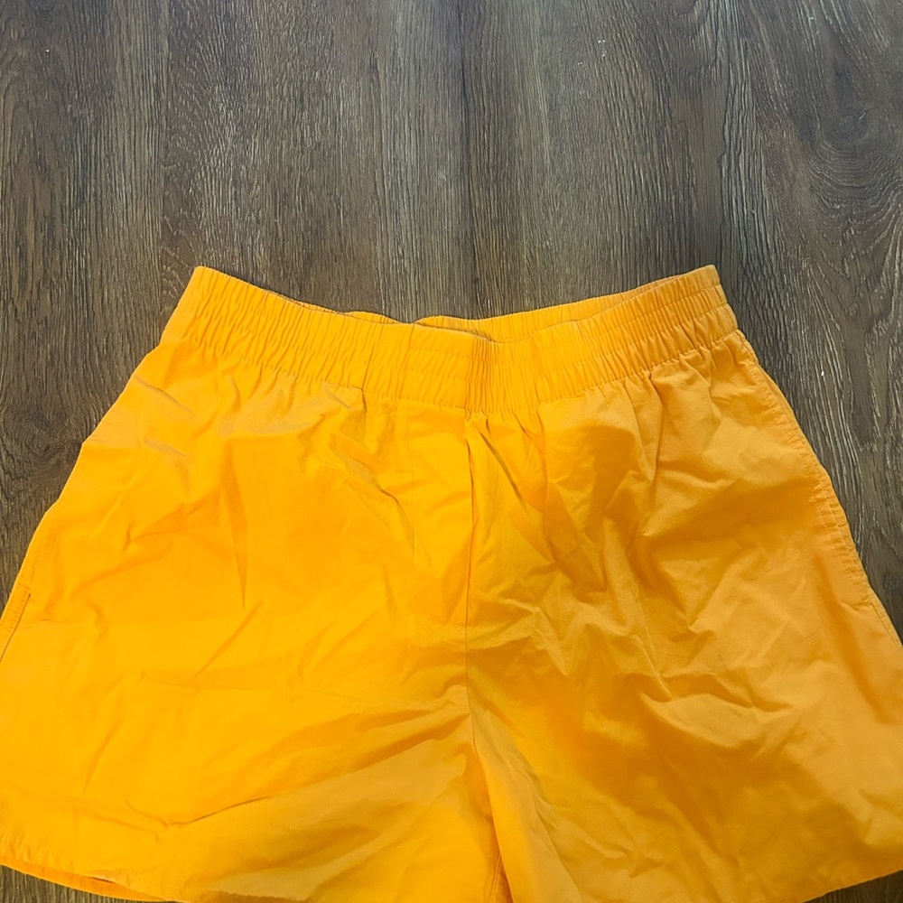 Bright Orange Athletic Shorts